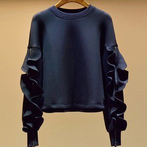 Space cotton sweater